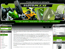Tablet Screenshot of motoplexi.cz